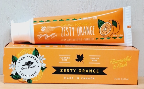 Green Beaver - Toothpaste - Zesty Orange 